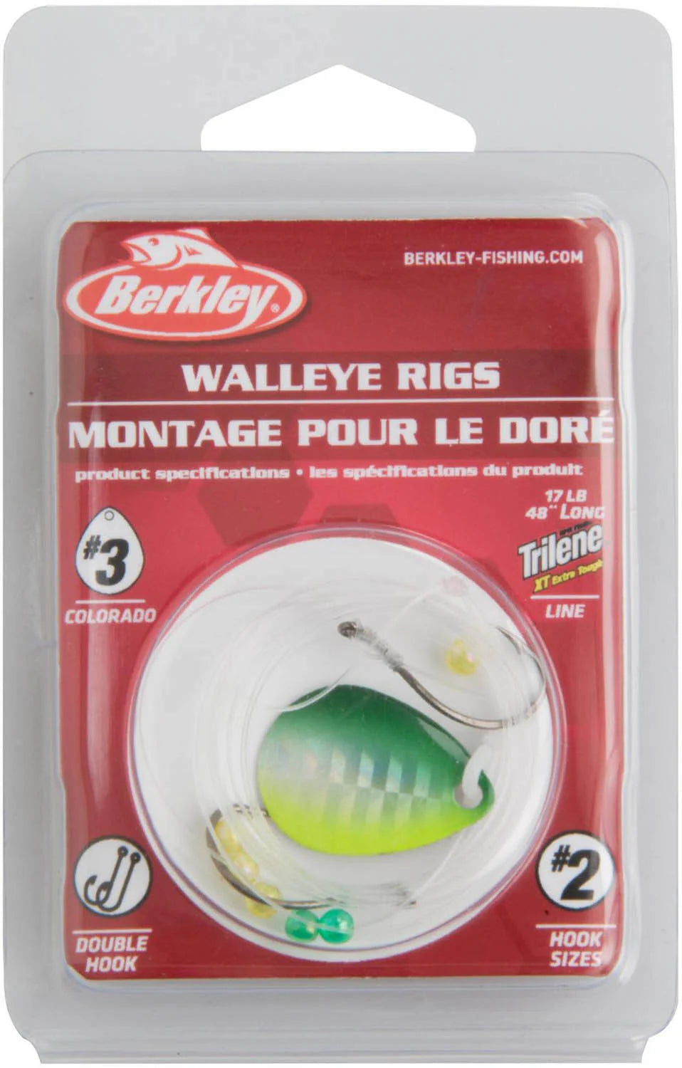 Berkley Walleye Rig Colorado Blade