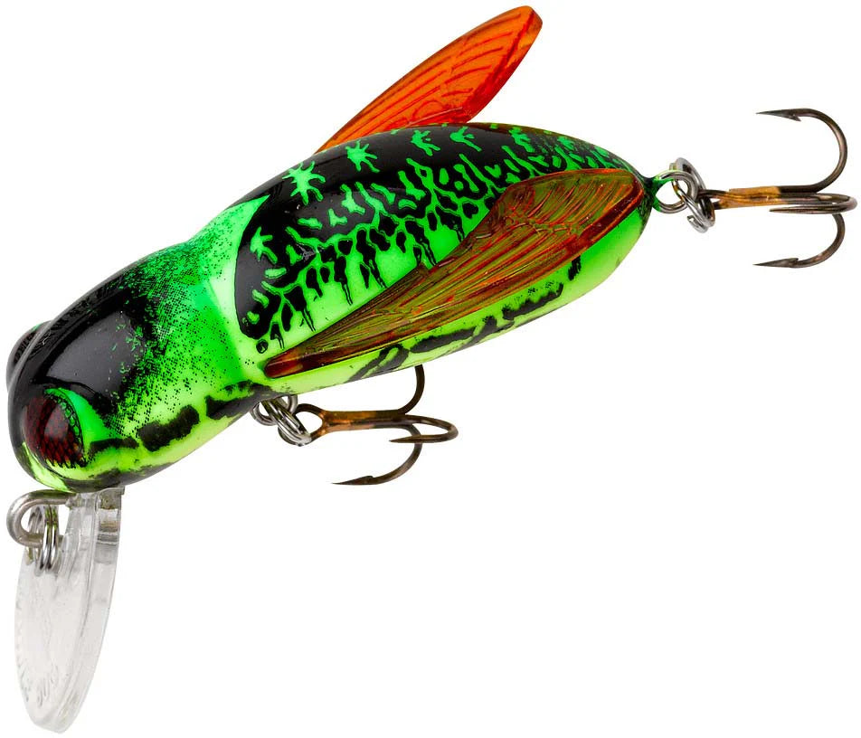 Rebel Bumble Bug Crankbait 1 1 2 inch Ultralight Waking Crankbait