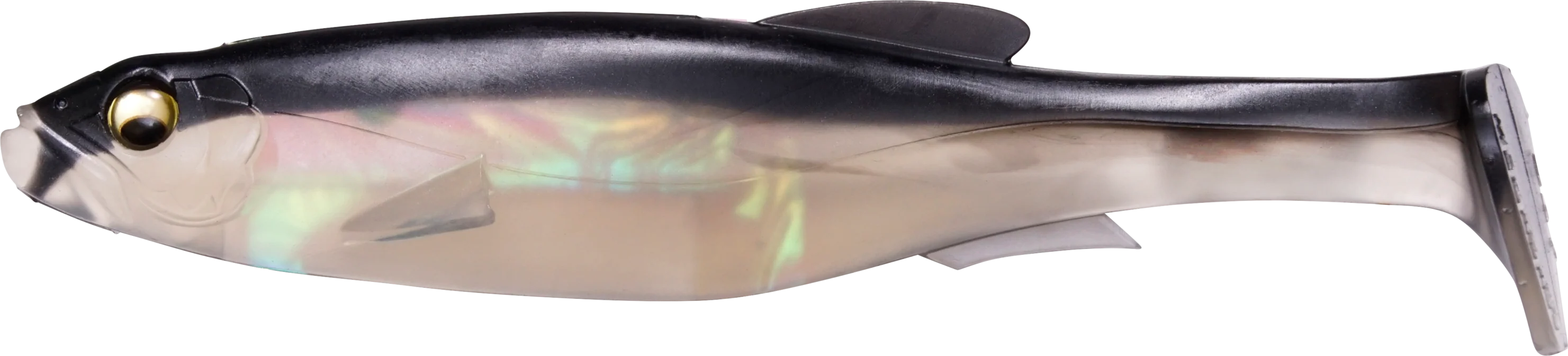Megabass Magdraft Freestyle Un Rigged Paddle Tail Swimbait 6 Inch