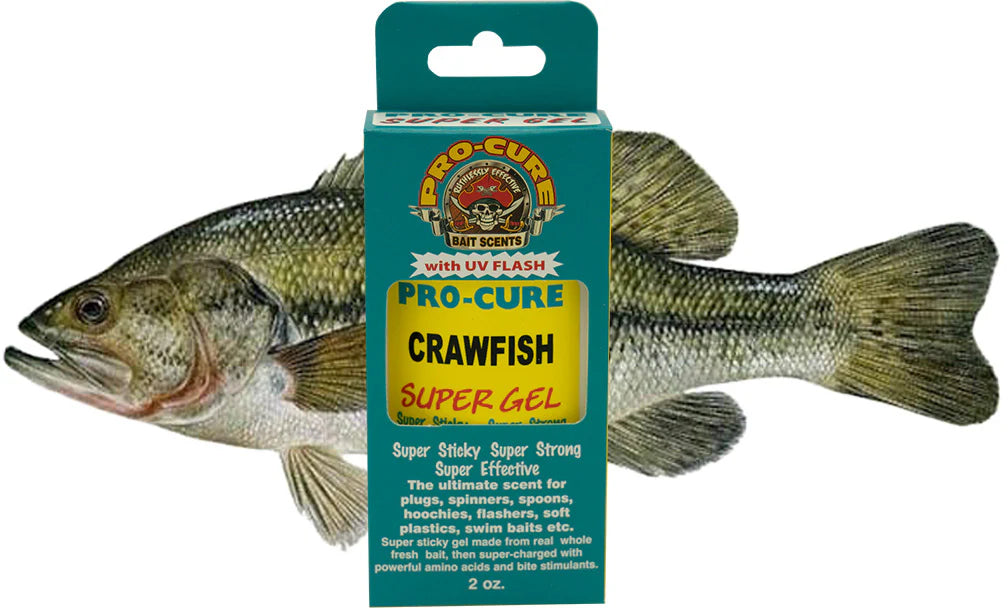 Pro Cure Bass Super Gel Scents 2 oz