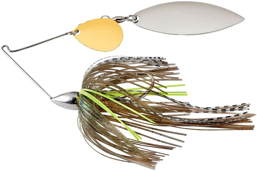 War Eagle Tandem Colorado Willow Nickel Frame Spinnerbait 3 8 oz