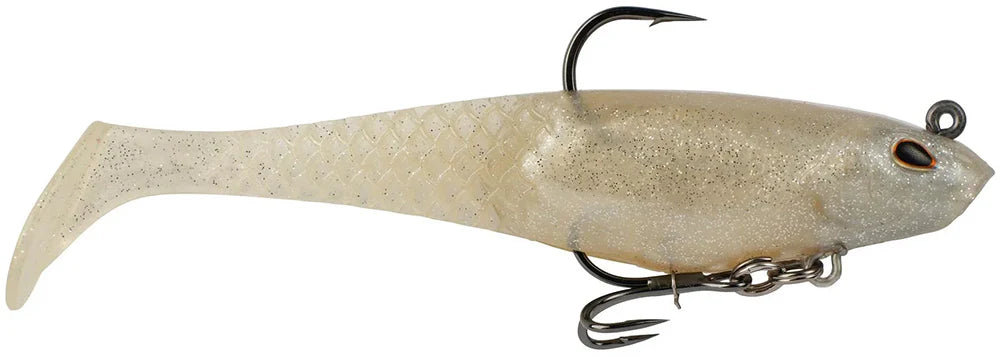 Berkley PowerBait Saltwater CullShad Pre Rigged Soft Body Swimbait 6 Inch