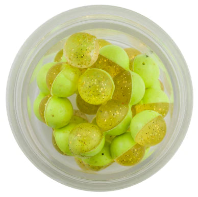 Berkley PowerBait Power Eggs Clear Floating 1 2 oz Jar
