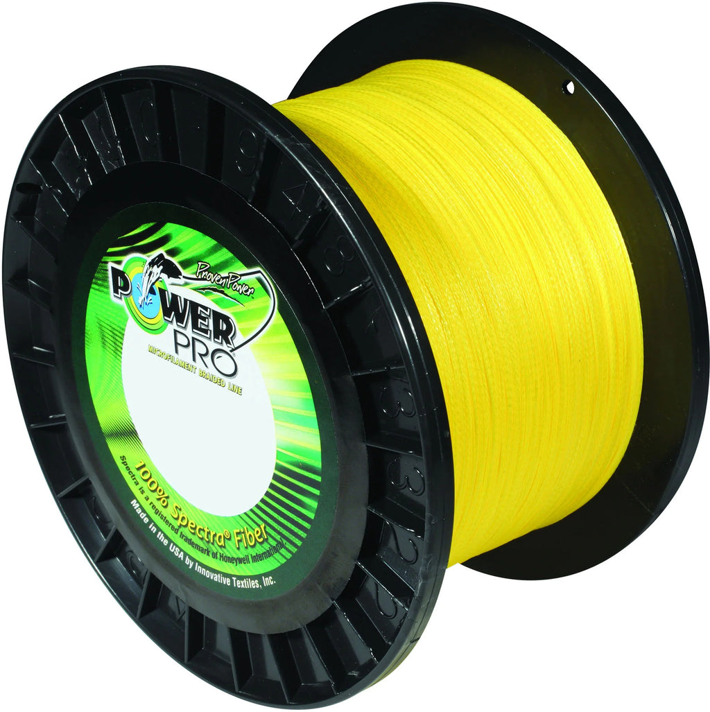 Power Pro Spectra Hi Vis Yellow Braided Line