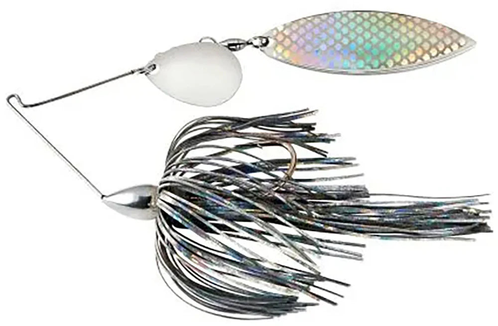 War Eagle Tandem Colorado Willow Nickel Frame Spinnerbait 1 2 oz
