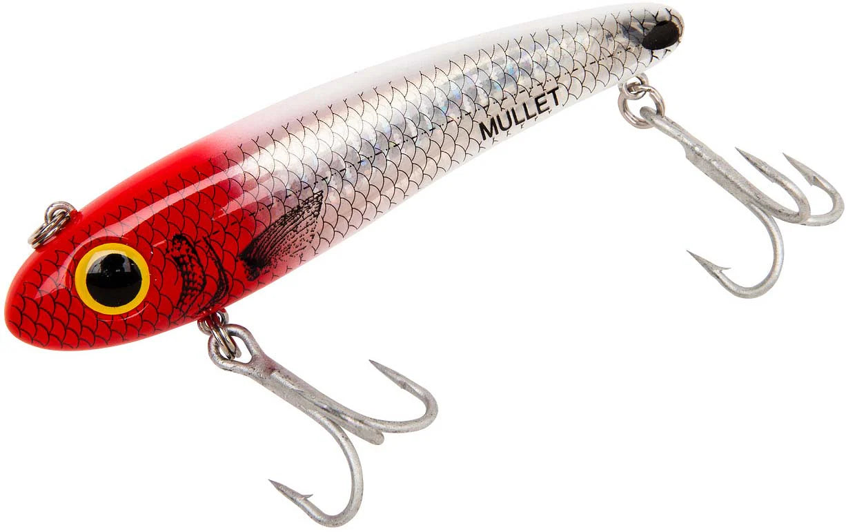 Bomber Saltwater Grade Mullet 3 1 2 inch Twitchbait