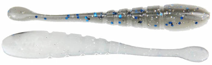 Xzone Pro Series Finesse Slammer 3 1 4 inch Drop Shot Bait 10 pack