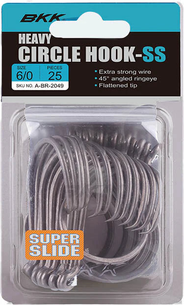 BKK Heavy Circle SS Hooks