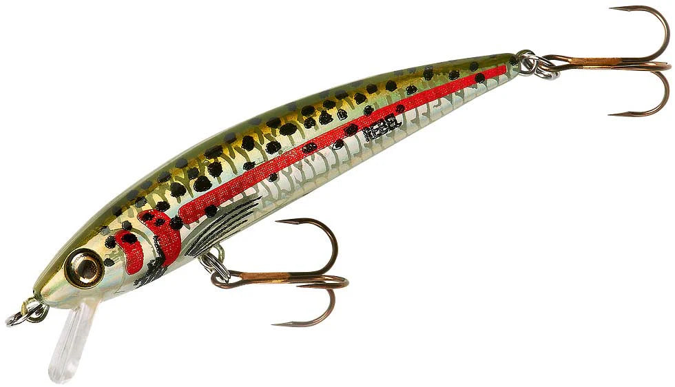 Rebel TD47 Tracdown Ghost Minnow 2 1 2 inch Barbless Hard Minnow