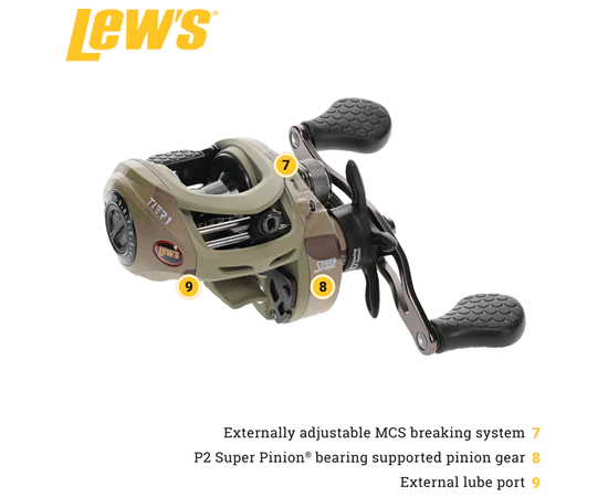 Lews American Hero Tier 1 Baitcasting Reel