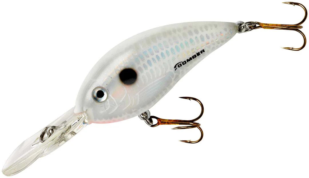 Bomber Fat Free Shad Fingerling 2 3 8 inch Medium Diving Crankbait