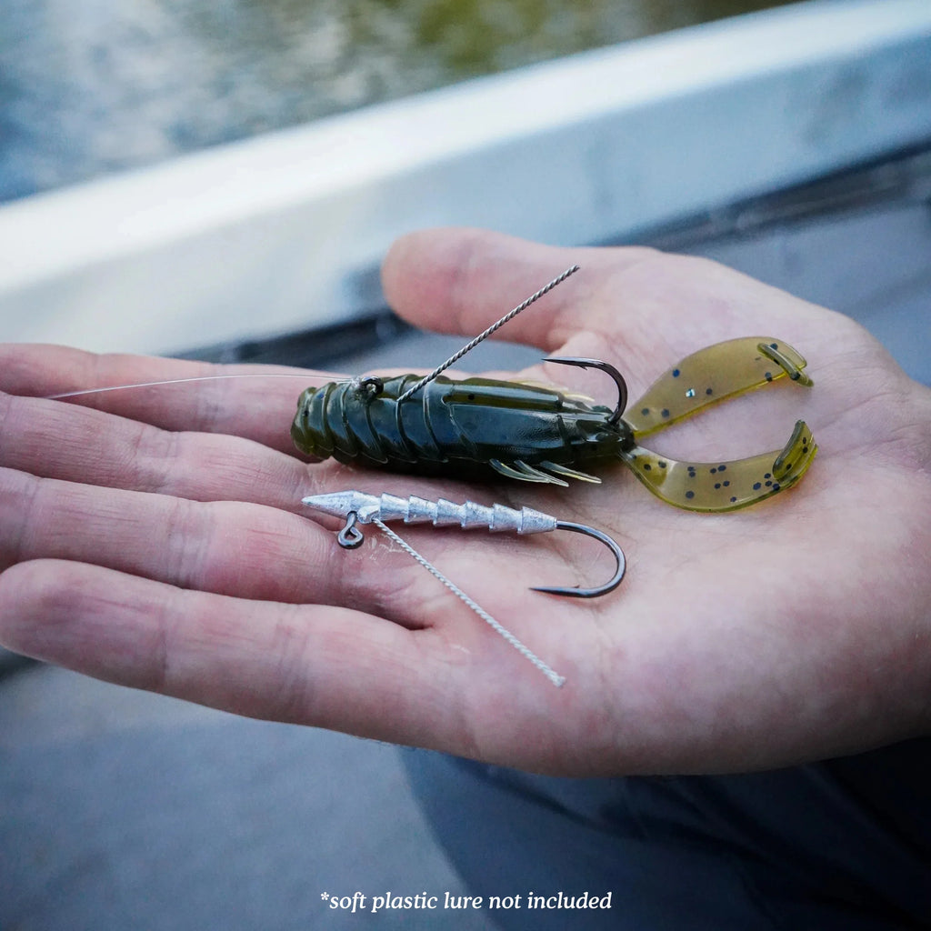 Core Tackle HD The Hover Rig Weedless 3 pack