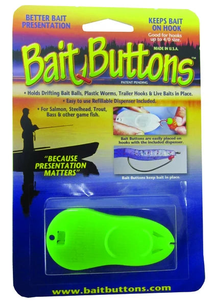Bait Buttons Original Bait Button Dispenser w 100 Bait Buttons