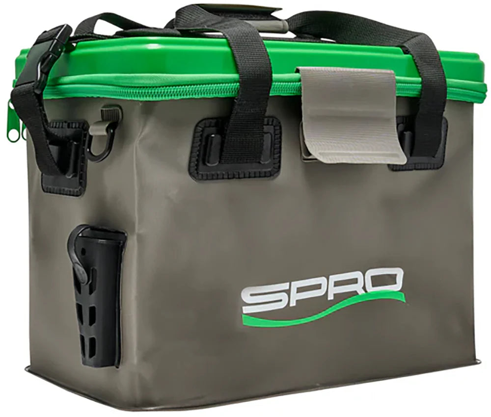 SPRO Waterproof Soft Tackle Box Grey Green