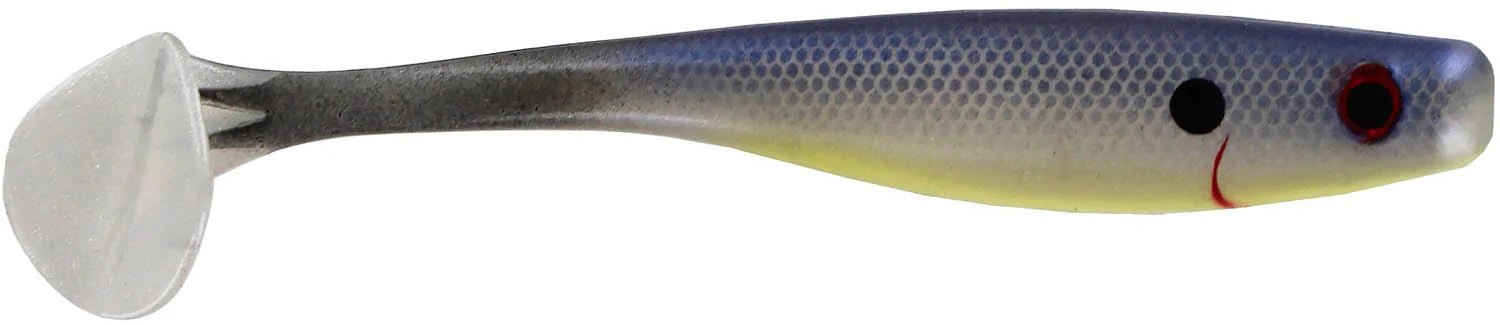 Big Bite Baits Suicide Shad 3 1 2 inch Paddle Tail Swimbait 5 pack