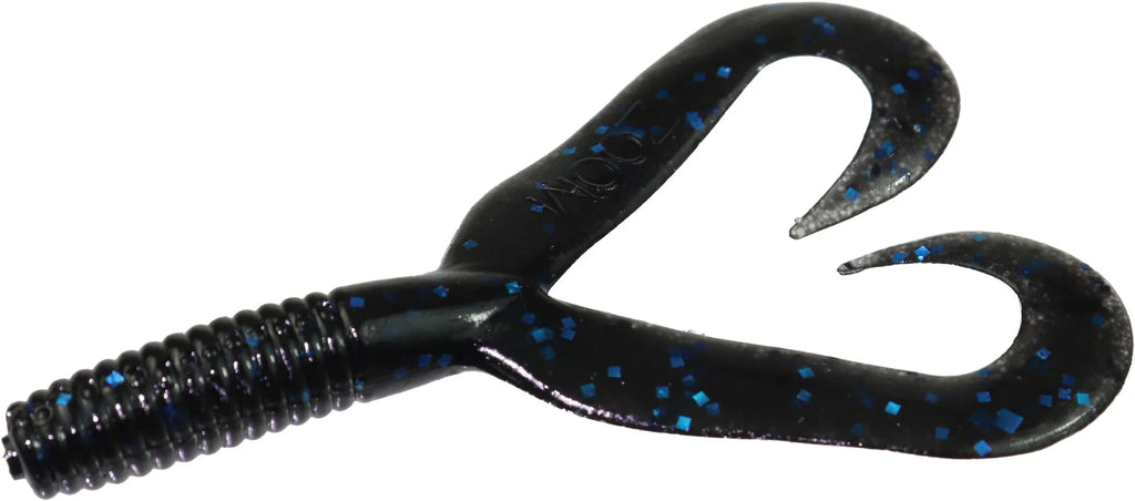 Zoom Creepy Crawler Twin Tail Grub Jig Trailer 3 Inch