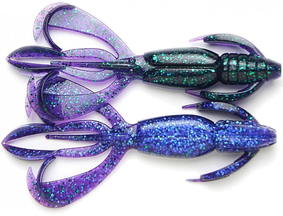 Keitech Crazy Flapper 44 inch Soft Plastic Creature Bait 6 pack