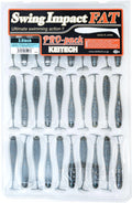 Keitech Fat Swing Impact 38 inch Soft Paddle Tail Swimbait 30 Bait Pro Pack