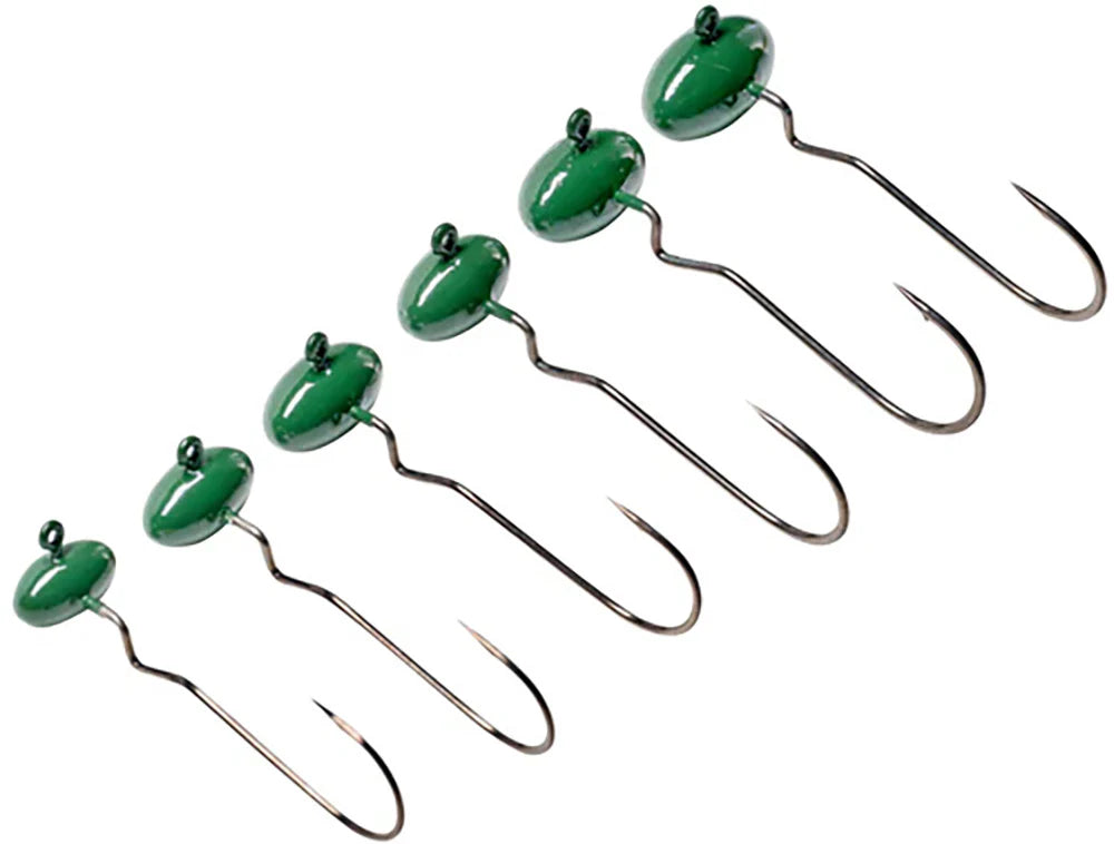 SPRO Skip Gap Football Shaky Head Jighead 3 Pack