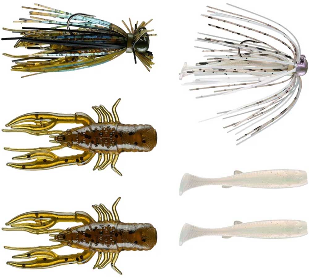 Rebel Ultra Finesse Jig Kit Snack Packs 6 Piece