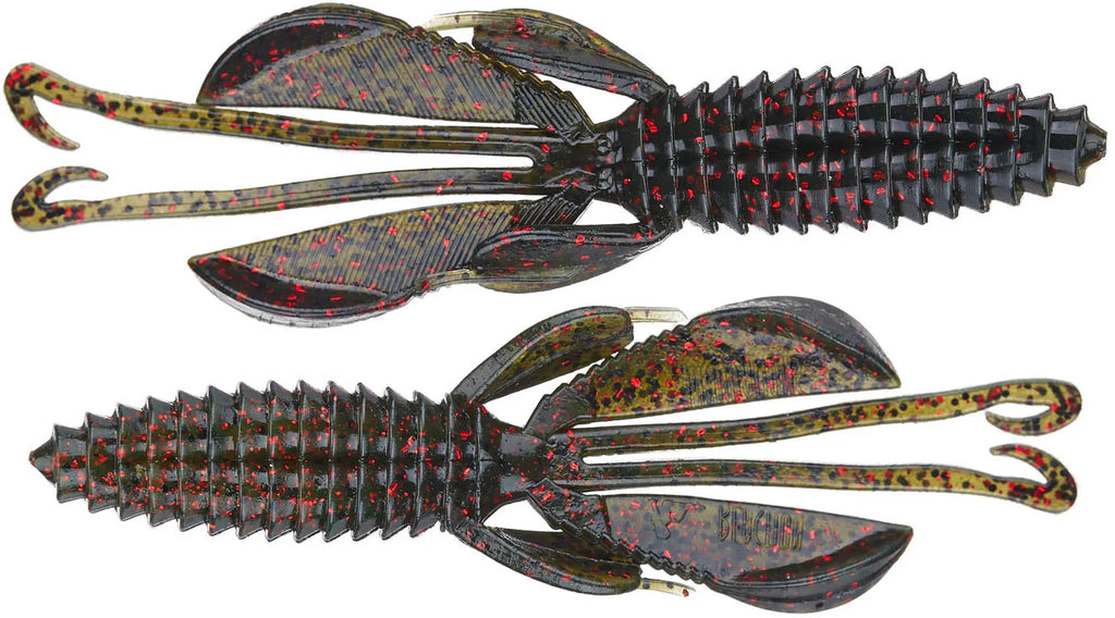 Reaction Innovations Kinky Beaver 5 inch Soft Plastic Creature Bait 7 pack