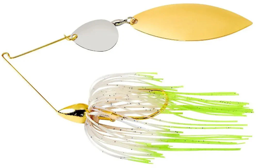 War Eagle Tandem Colorado Willow Gold Frame Spinnerbait 1 2 oz