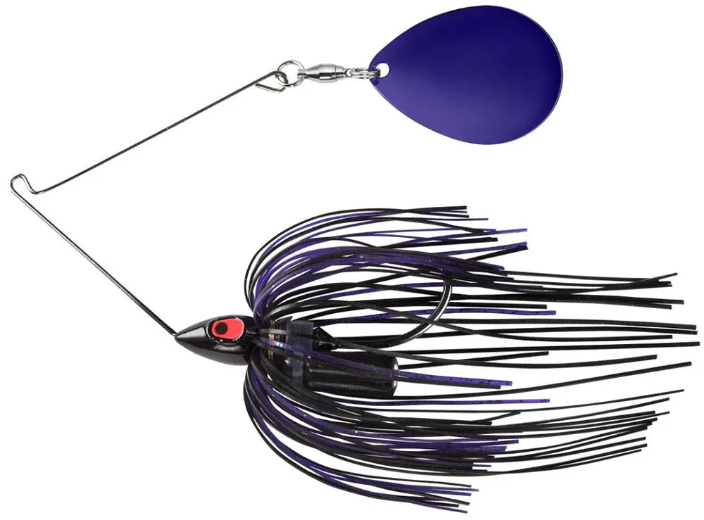 War Eagle Painted Head Night Time Single Colorado Spinnerbait 1 2 oz
