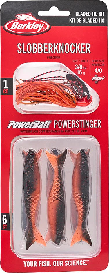 Berkley Slobberknocker and PowerStinger Kit 3 8 oz