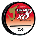 Daiwa J Braid Grand x8 Gray Light Braided Line