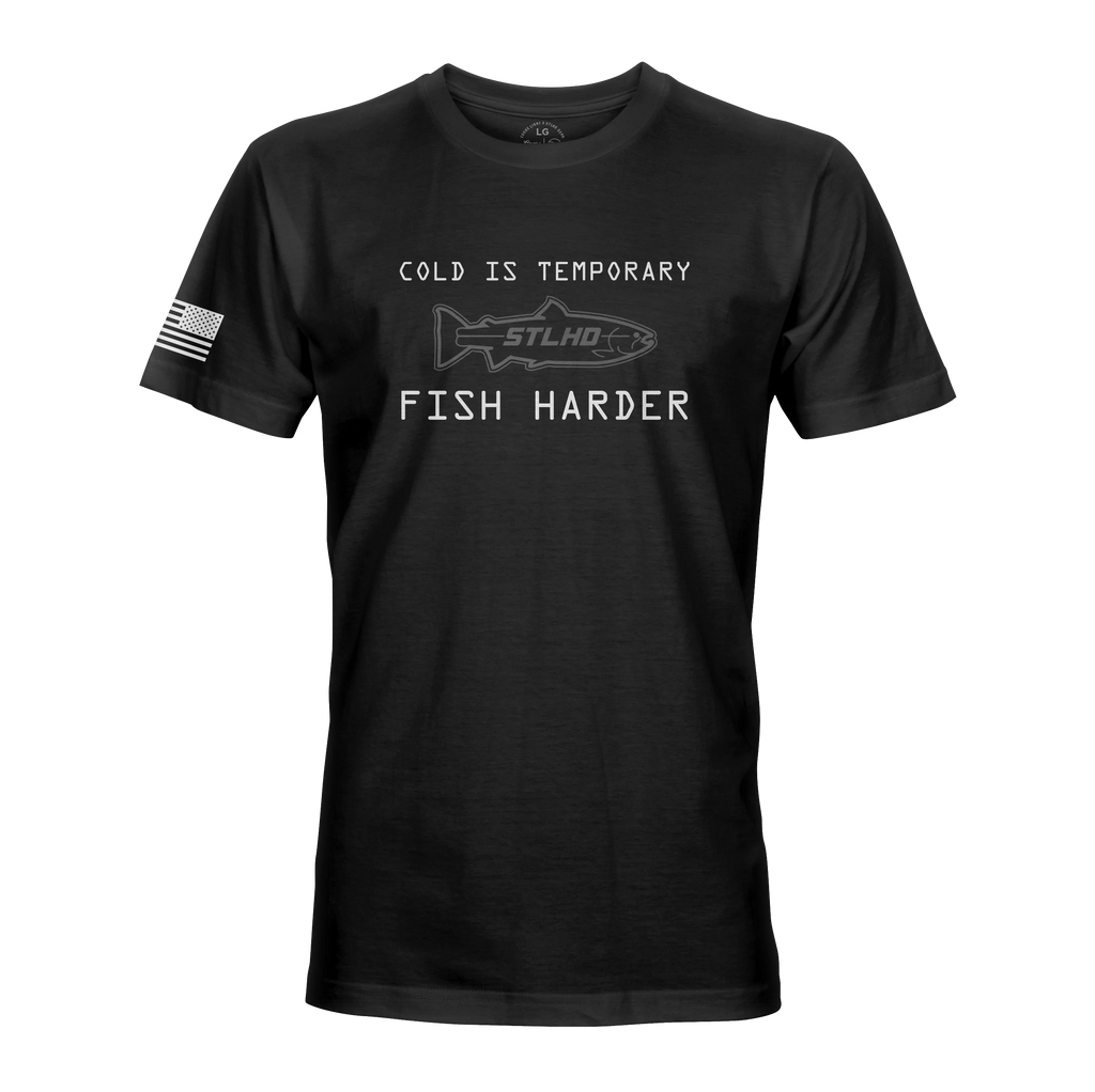STLHD Fish Harder T shirt