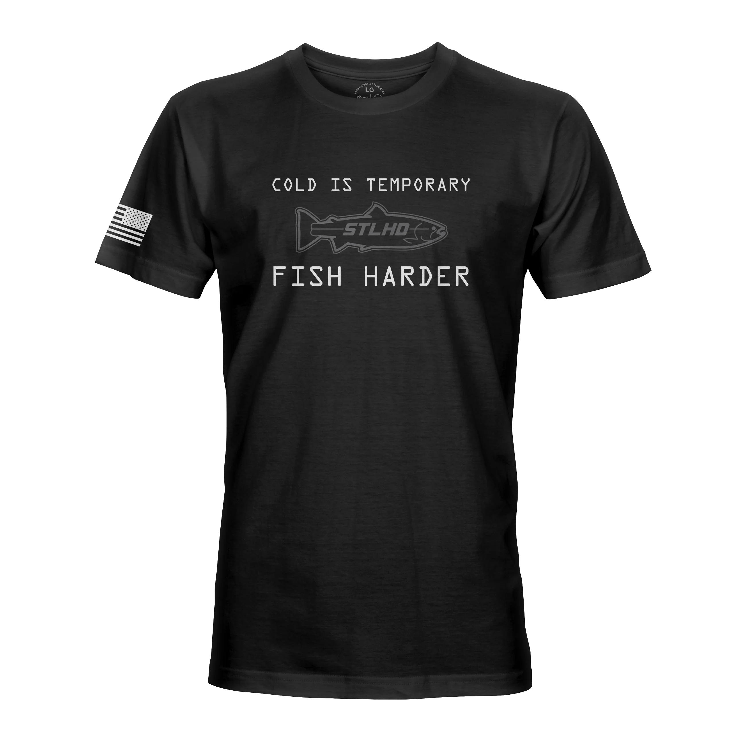 STLHD Fish Harder T shirt