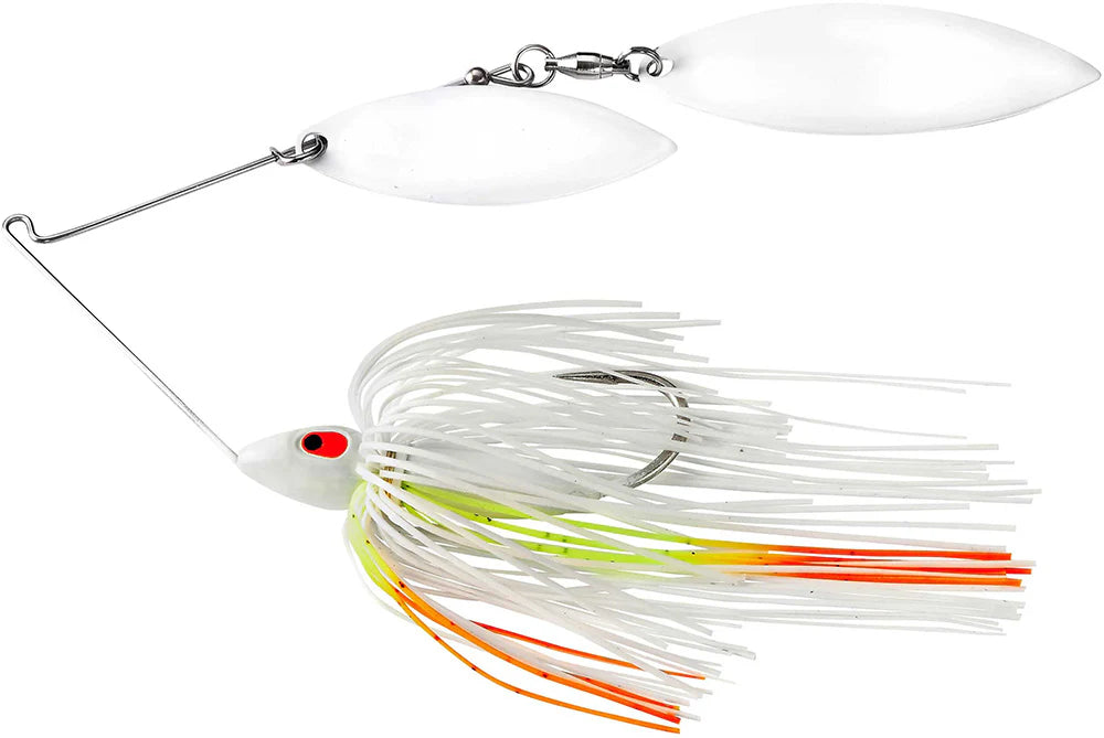 War Eagle Screamin Eagle Painted Nickel Frame Double Willow Spinnerbait 1 2 oz