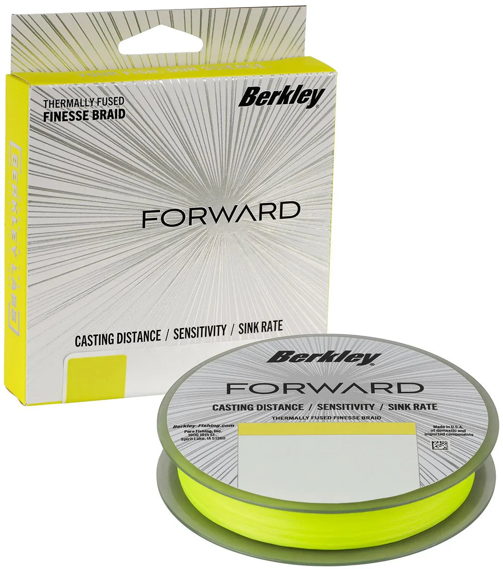 Berkley Forward Finesse Flame Green Braid 150 Yard Spool
