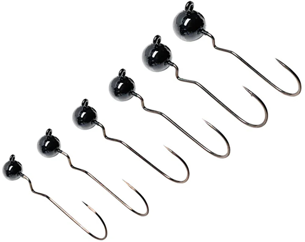 SPRO Skip Gap Round Shaky Head Jighead 3 Pack