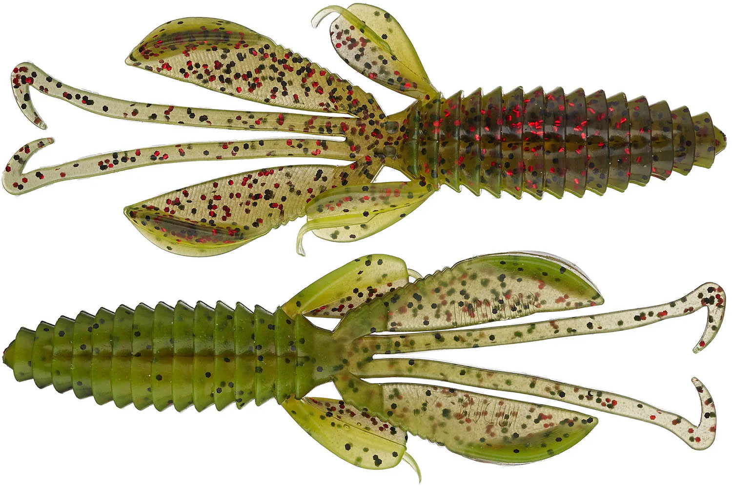 Reaction Innovations Kinky Beaver 5 inch Soft Plastic Creature Bait 7 pack