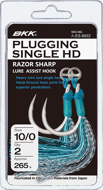 BKK Plugging Single HD Assist Hook