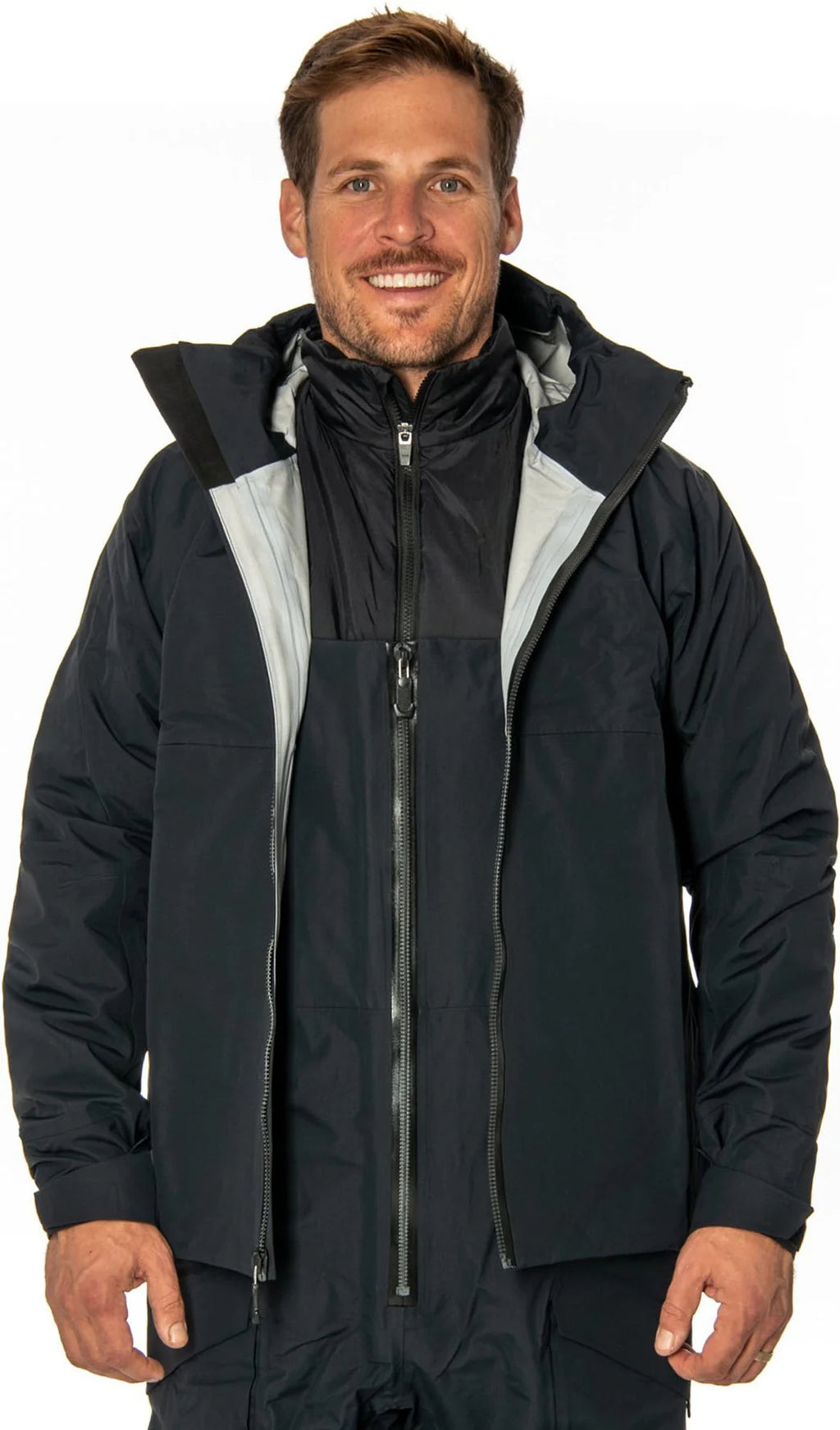 Buck N Bass Mens Resevoir Rain Shell Bib Pants