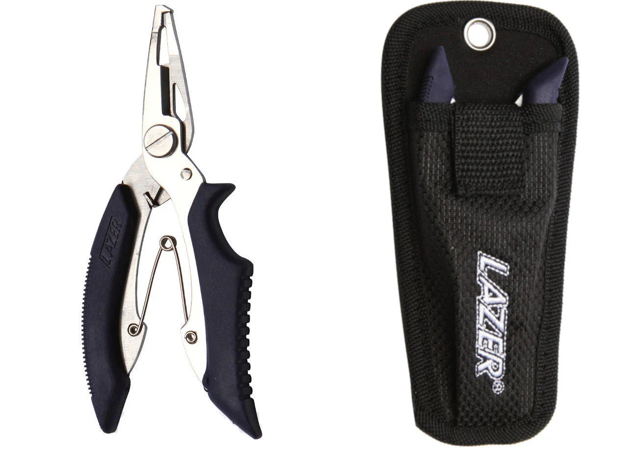 Eagle Claw Lazer Sharp Split Ring Pliers w Braid Cutter