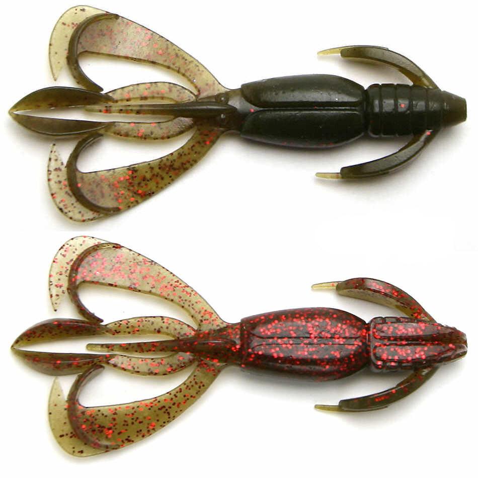 Keitech Crazy Flapper 44 inch Soft Plastic Creature Bait 6 pack