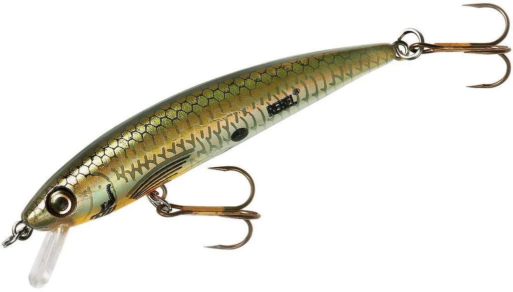 Rebel TD47 Tracdown Ghost Minnow 2 1 2 inch Barbless Hard Minnow