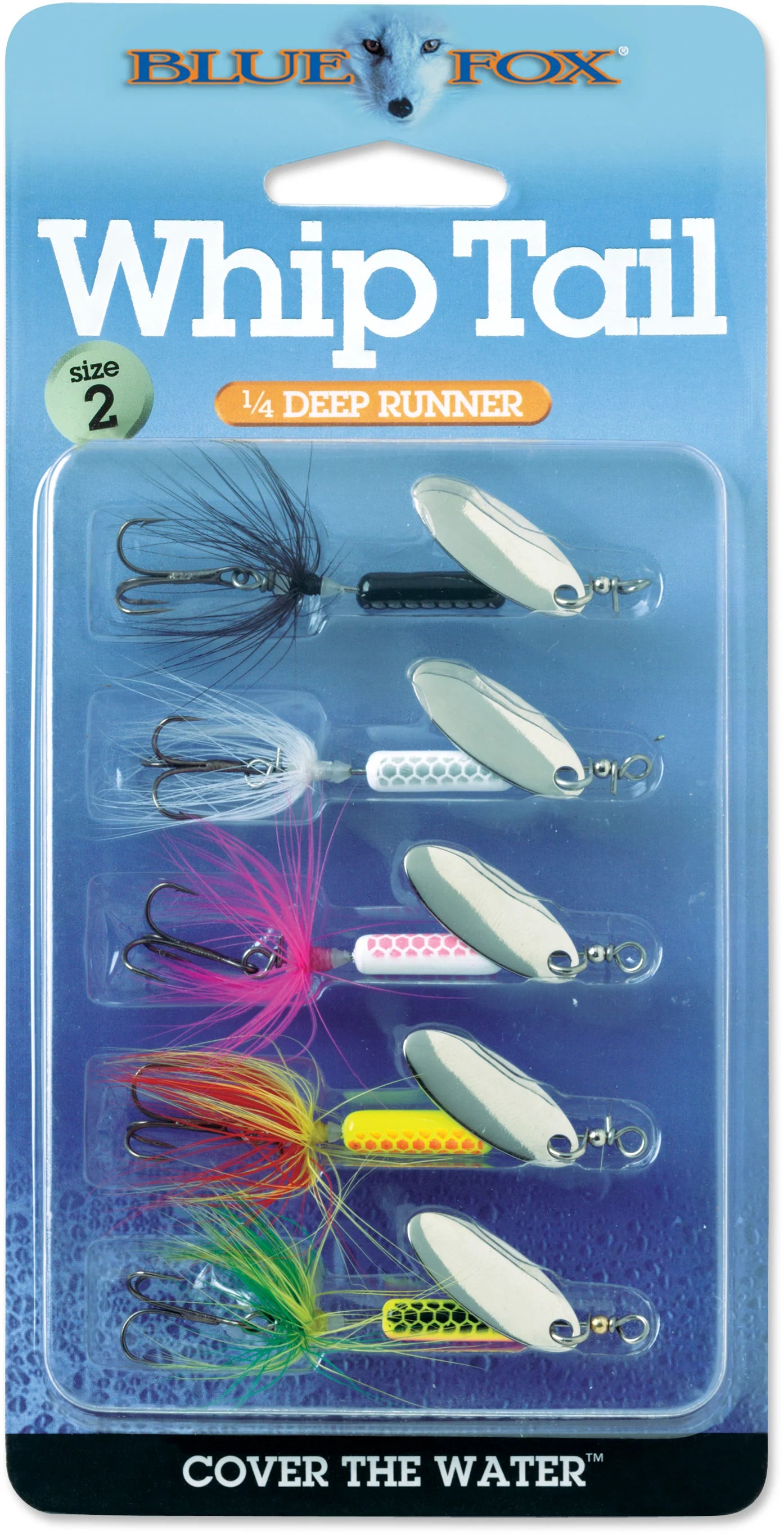 Blue Fox Whip Tail 5 Piece Variety Kit