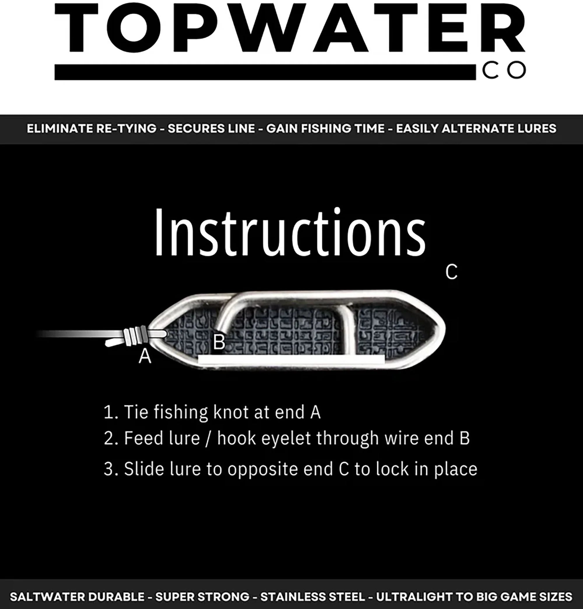 Topwater Co Speed Clips Sample Pack 8 Pack