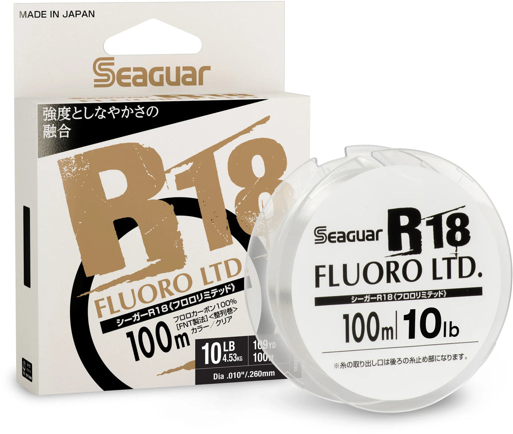 Seaguar JDM R18 Fluoro 109 Yard Spool