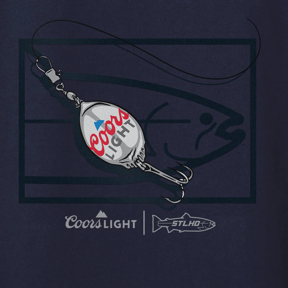 STLHD Mens X Coors Light Lure Hoodie