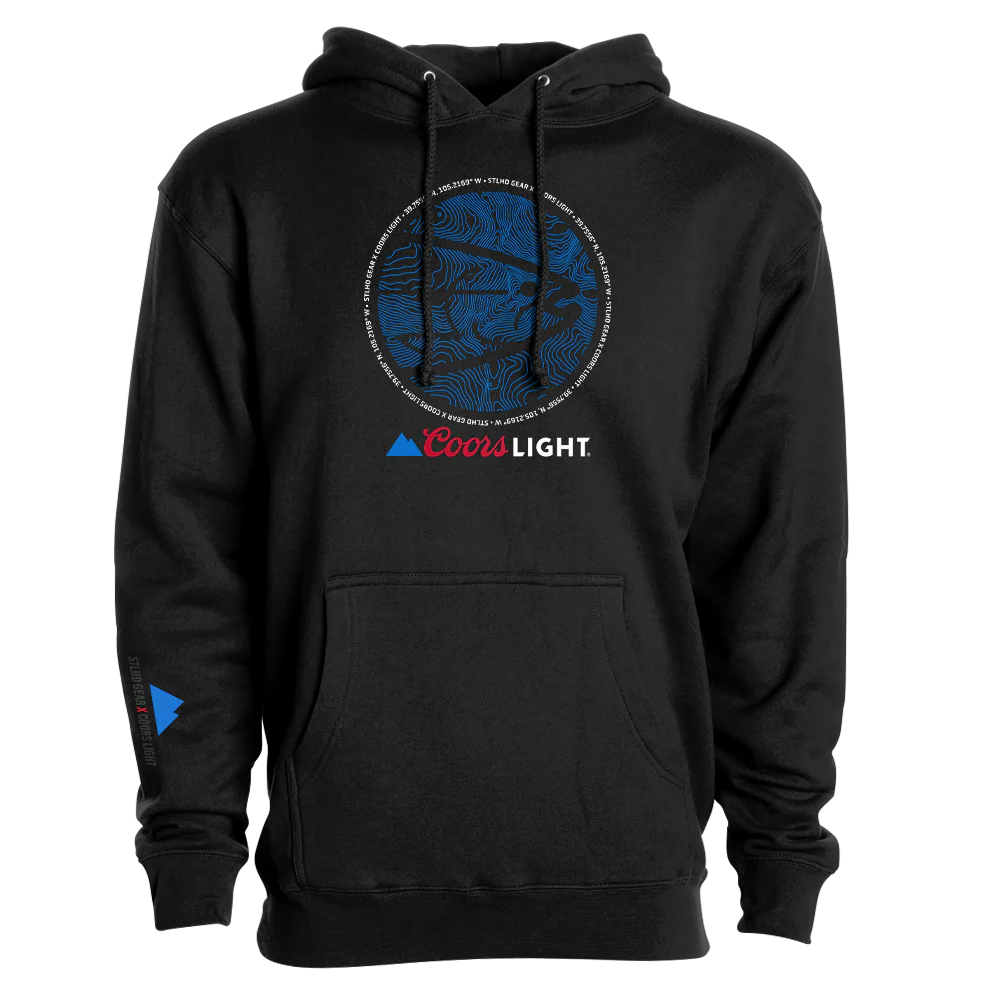 STLHD Mens X Coors Light Coordinates Premium Hoodie
