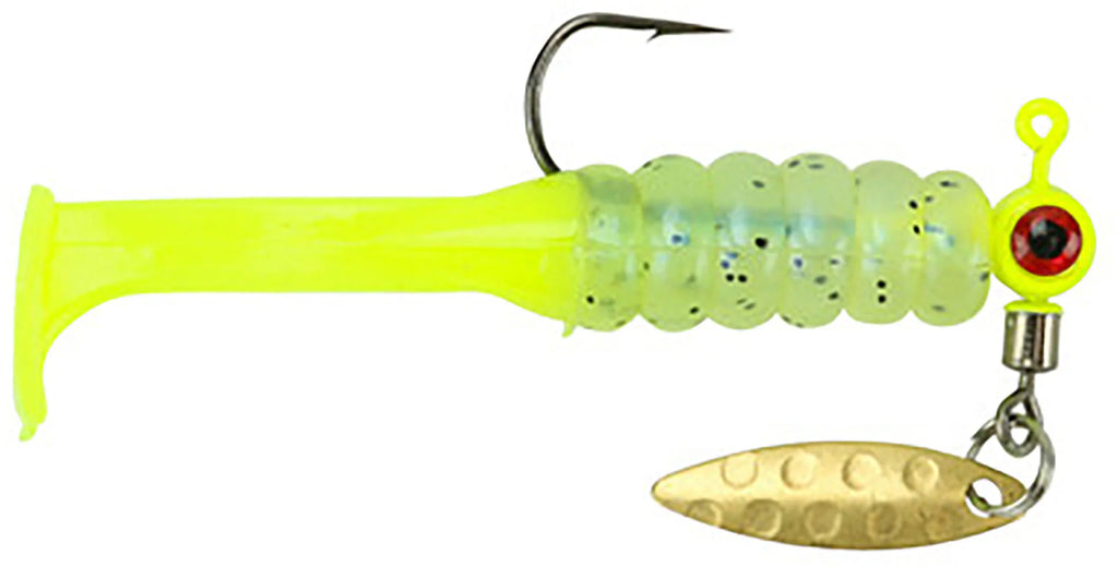 Mr Crappie Sausage Head Jig Pre Rigged w Slabalicious Soft Plastic