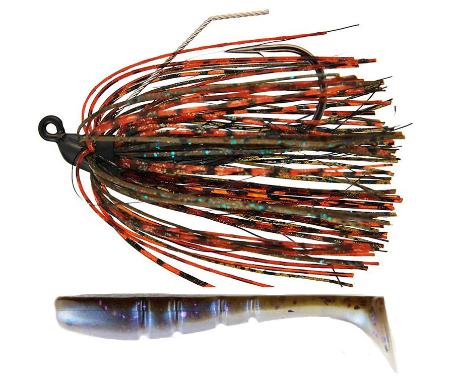 Xzone Pro Series Swammer Swimbait Core Tackle Swim Jig Combo