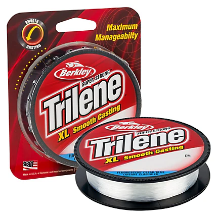 Berkley Trilene XL Monofilament Fluorescent Clear Blue Filler Spools 300 330 Yards