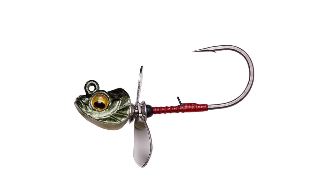 Megabass Okashira Screwhead Swimbait Spybait Jighead 3 pack
