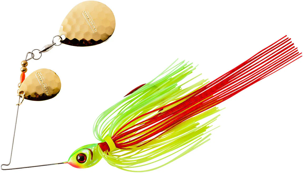 Booyah Tux Tails Double Colorado Leaf Spinnerbait